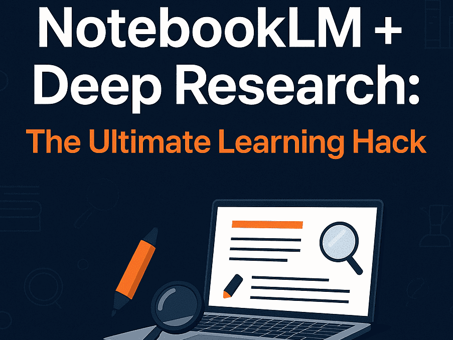 AI Learning Hack! 🚀 NotebookLM + Deep Research
