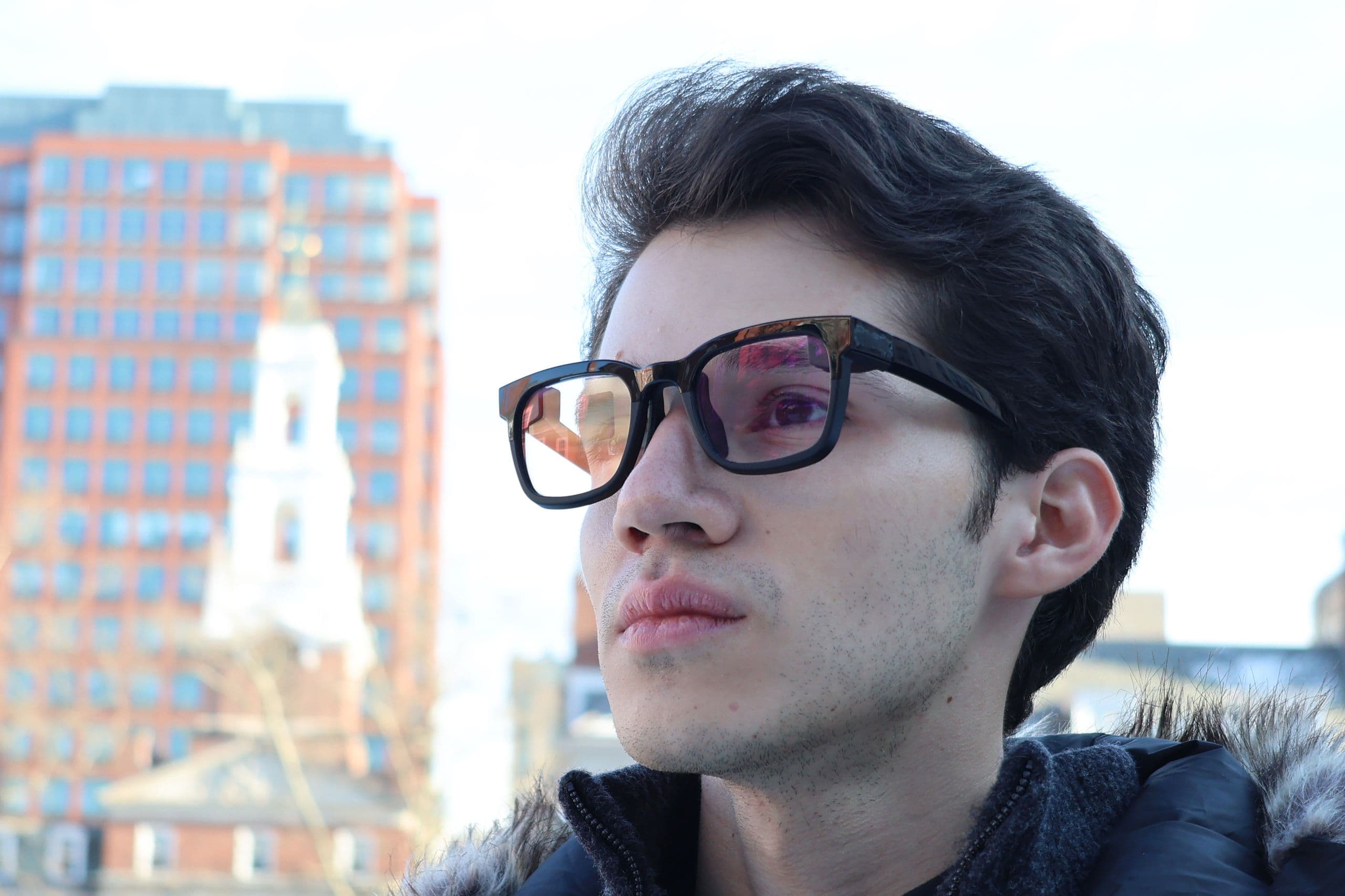 AI Eyeglasses Project Real-Time Subtitles for Enhanced Communication